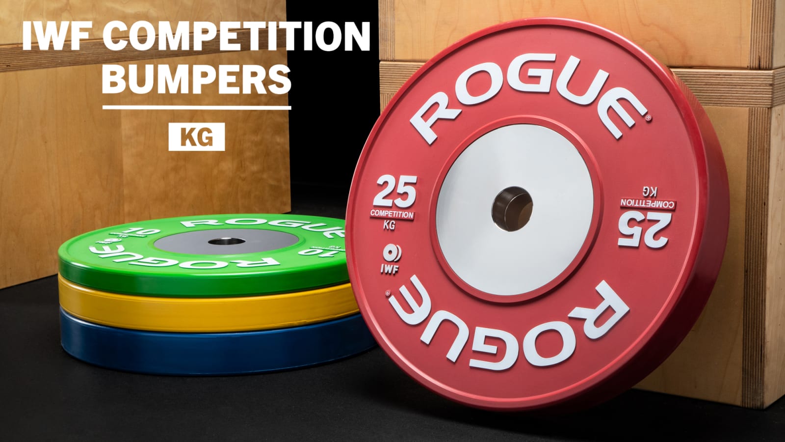 Rogue KG Competition Plates (IWF) | Rogue Fitness Canada